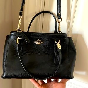 Coach leather bag